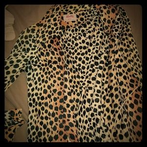 Vintage animal print jacket